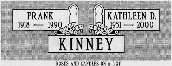 headstone design example