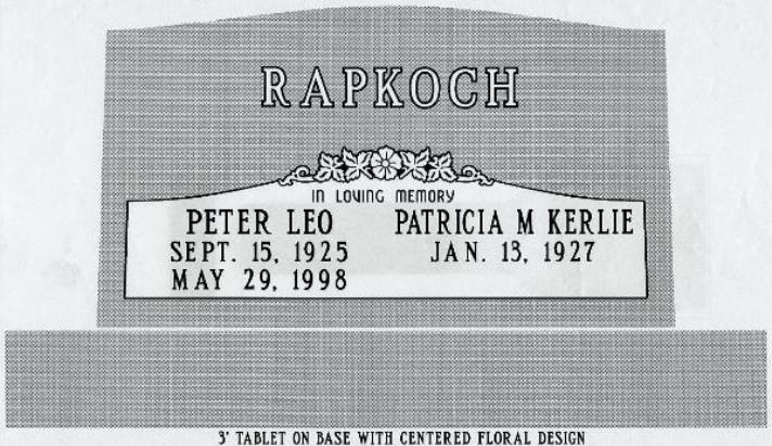 headstone design example