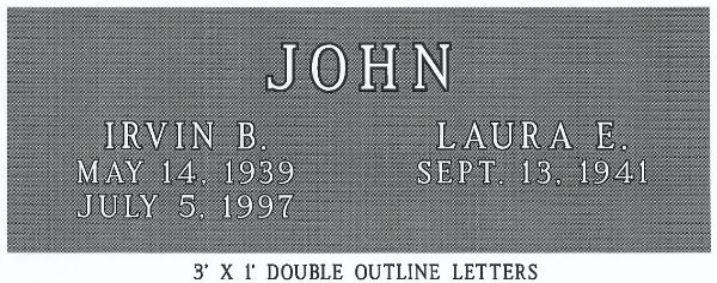 headstone design example